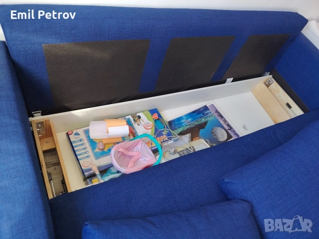 Диван ИКЕА триместен - модел FRIHETEN, снимка 4 - Дивани и мека мебел - 53762552