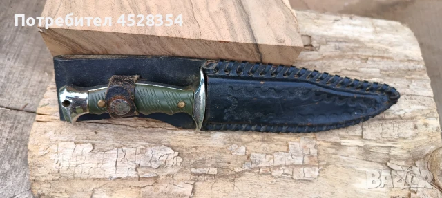 Стар ИСПАНСКИ ловен нож, снимка 3 - Други ценни предмети - 50967822