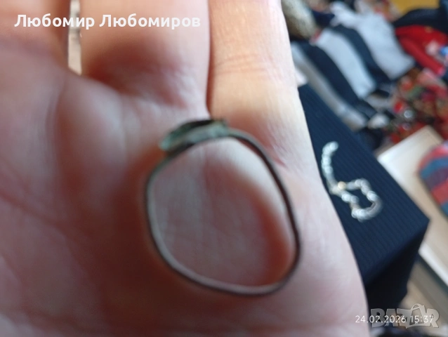 Старо пръстенче, снимка 3 - Нумизматика и бонистика - 53606918