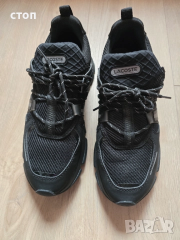 Мъжки маратонки Lacoste в черен цвят