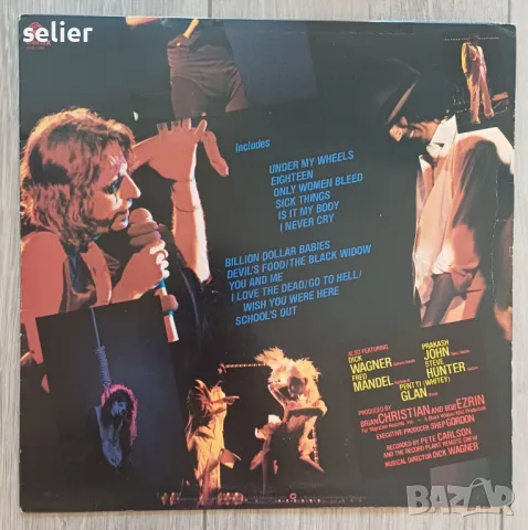 Предлагам ви една плоча на ALICE COOPER:  Alice Cooper  ‎– The Alice Cooper Show Издание 🇬🇧 UK 197, снимка 2 - Грамофонни плочи - 49915344