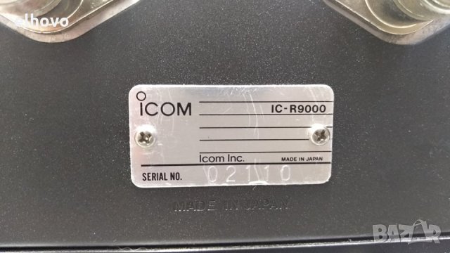 Ресивър ICOM IC-R9000, снимка 7 - Ресийвъри, усилватели, смесителни пултове - 34525347