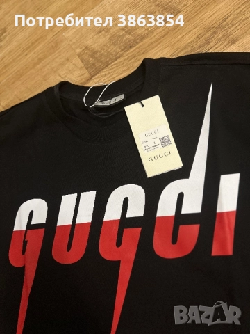 НОВИ маркови тениски Prada, Gucci, LV и др, различни размери, снимка 2 - Тениски - 51528227