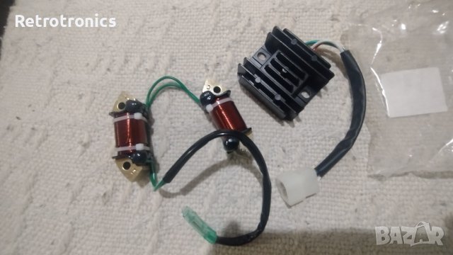 Кит за зареждане акумулатор  Mercury, Mariner и Tohatsu F8/9.9 с ръчен старт., снимка 5 - Воден транспорт - 41388249