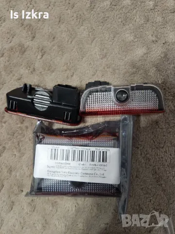 Светлини с логото на фолксваген, снимка 3 - Части - 48409221