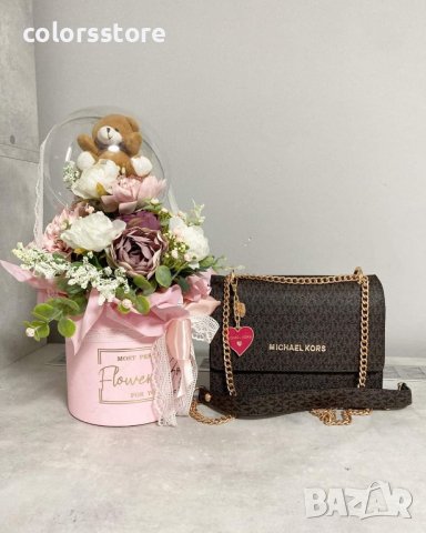 Луксозна чанта в кафяво/реплика  Michael Kors , снимка 2 - Чанти - 32601910