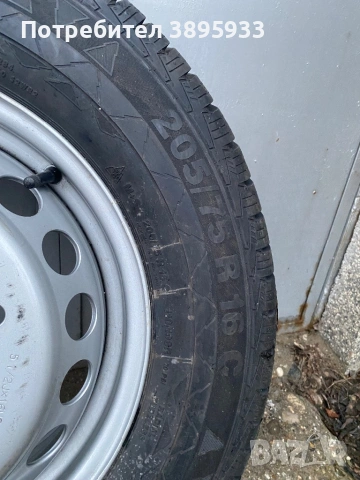 Оригинална джанта с гума Нова !  за Mercedes-Benz Sprinter, VW CRAFTЕR, снимка 3 - Гуми и джанти - 53575288