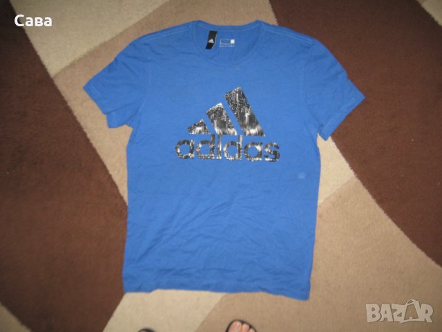 Тениски ADIDAS  мъжки,М и Л  /синя,черна/, снимка 2 - Тениски - 41591193