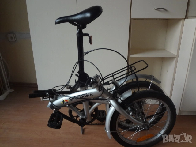 Сгъваем компактен велосипед 16 инча със 6 скорости, снимка 16 - Велосипеди - 53773749