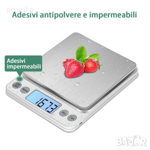 дигитален кантар LCD, кухненска везна USB, 1 гр -10 кг