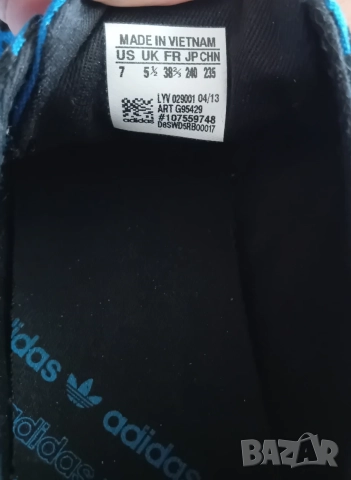 Adidas оригинални дамски UK 38 2/3, снимка 4 - Маратонки - 54402195