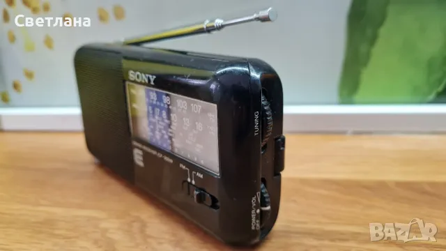 Sony icf-350W, снимка 5 - Радиокасетофони, транзистори - 49740052