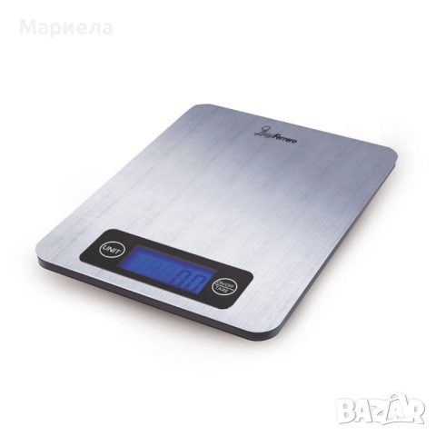 Кухненска електронна везна Luigi Ferrero Prima FR-110I – инокс платформа, 10kg