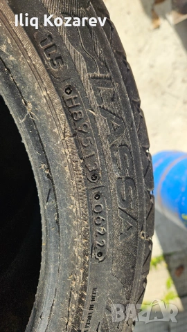 4 бр летни гуми 225/45 R17 Lassa DOT 2022 – много добър грайфер, снимка 4 - Гуми и джанти - 53770224