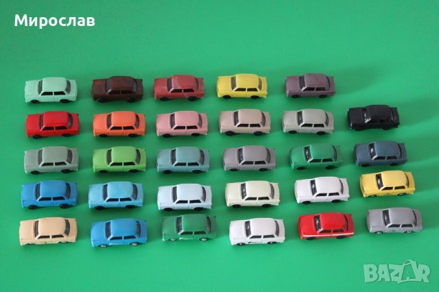 ТРАБАНТ HO 1/87 УМАЛЕН МОДЕЛ ИГРАЧКА КОЛИЧКА , снимка 3 - Колекции - 41169951