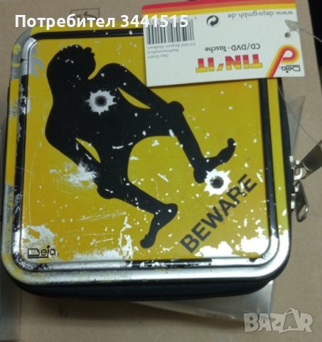 Маняшки метални кутии Deja за 24 CD/DVD Tin it! - 3 броя комплект , снимка 3 - Други - 38831514