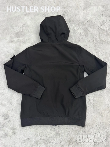 Мъжко софтшел яке STONE ISLAND. Размер S, снимка 5 - Якета - 53670703