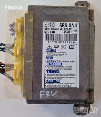 Модул Компютър Централа Аирбег Аирбаг Airbag Хонда ФРВ ФР-В Honda FRV FR-V 77960-SJH-G210-M2