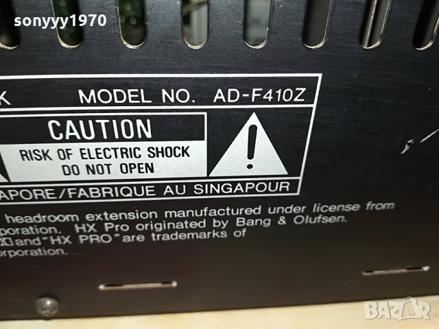 aiwa ad-f410z bias fine tuning hx-pro deck-внос germany 0603222027, снимка 17 - Декове - 36015894