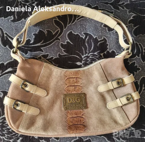 DOLCE&GABBANA оригинална естествена кожа уникат