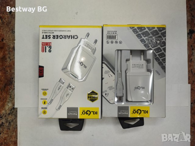 Комплект, мрежово зарядно TC-9, бързо зареждане, кабел за TYPE-C,, microUSB ИЛИ ЗА TYPE C по желание, снимка 4 - USB кабели - 39975335