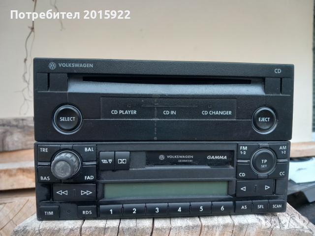 Оригинален касетофон +чейнджър за vw polo.Golf.4.Bora.passat.polo.
