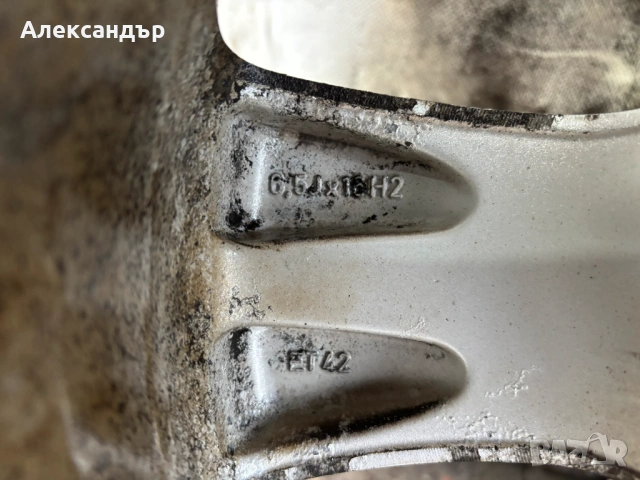 Джанти с подарък гуми за Ауди, Фолксваген, Сеат 5х100 R16, снимка 6 - Гуми и джанти - 53653859