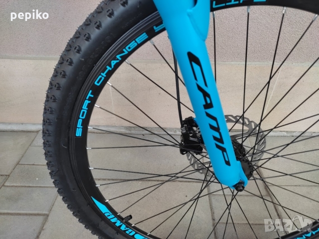 Продавам колела внос от Германия алуминиев мтв велосипед 27,5 цола CAMP XC 200 ХИДРАВЛИКА диск, снимка 11 - Велосипеди - 36060979