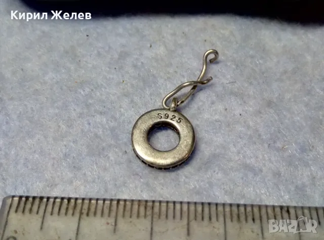 МАРКОВА СКЪПОЦЕННА СРЕБЪРНА ВИСУЛКА СРЕБРО 925 с ЦИРКОНЧЕТА За ГРИВНА ПАНДОРА 39234