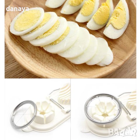 2599 Яйцерезачка с две гнезда, снимка 9 - Аксесоари за кухня - 42651101