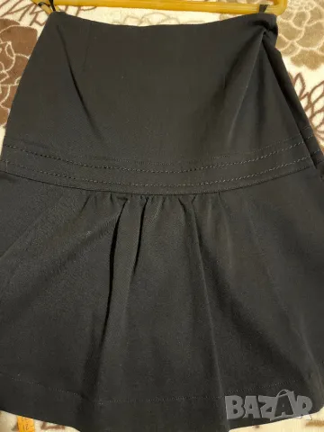 Черна памучна пола, снимка 5 - Поли - 21948215