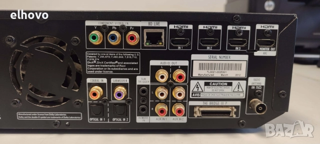 Blu-ray disc DVD player Harman/Kardon BDS 270, снимка 4 - Плейъри, домашно кино, прожектори - 52874890