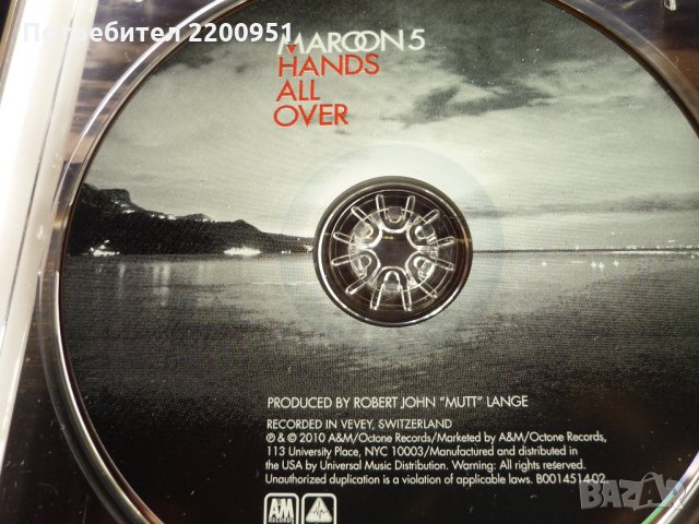 MAROON 5, снимка 5 - CD дискове - 35905115