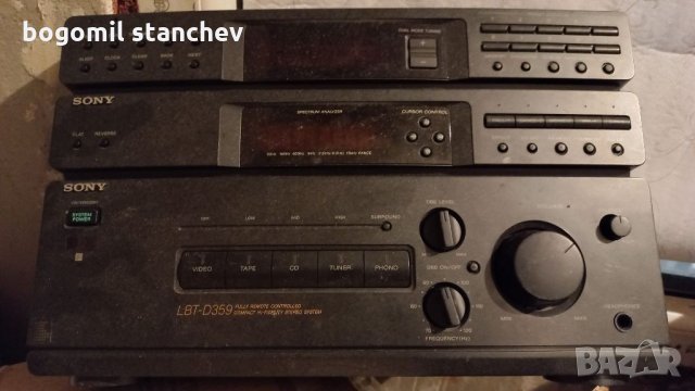 Уредба SONY LBT- D359  2 касетен дек и CD , снимка 3 - Ресийвъри, усилватели, смесителни пултове - 35710264