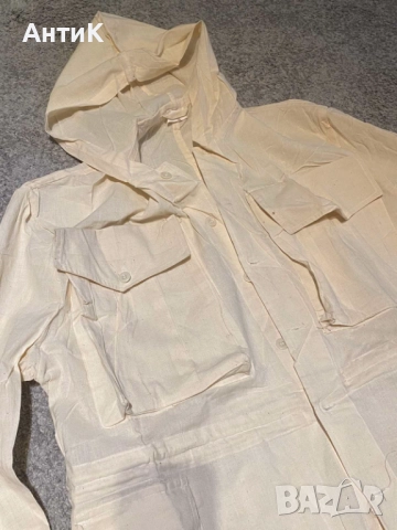 Соц Военен Маскировъчен Гащеризон Камуфлаж, снимка 4 - Антикварни и старинни предмети - 52271710