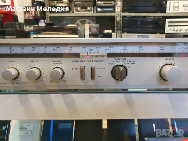 Ресийвър Hitachi SR-2000 В отлично техническо и визуално състояние., снимка 4 - Ресийвъри, усилватели, смесителни пултове - 34116940