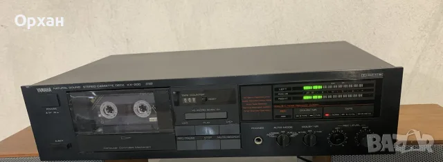 Продавам стерео касетен дек Yamaha KX-200 от легендарната серия Natural Sound., снимка 3 - Декове - 55874814