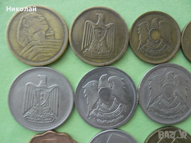 Лот монети Египет, снимка 7 - Нумизматика и бонистика - 41472947