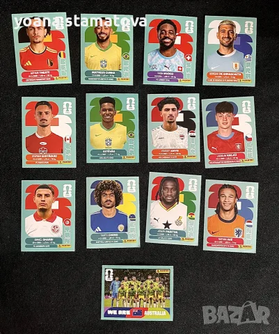 Panini стикери за албума на световното 2026, снимка 2 - Колекции - 55847678