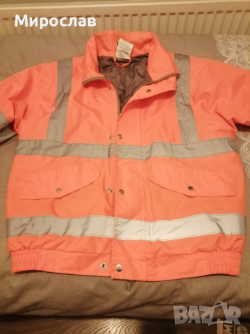 зимно Hi-Vis светлоотразително яке, снимка 3 - Якета - 36250696