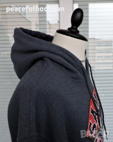 SAMCRO Sons Of Anarchy Men of Mayhem Grey Long Sleeve Hoodie Size M Official Product 2016, снимка 4 - Суичъри - 53392982