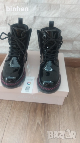 Детски нови топли боти  Nelli Blue 33 номер 