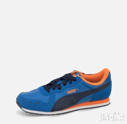 НАМАЛЕНИЕ !!! Маратонки Puma Cabana Racer SL Jr Blue/Orange 351979 36 №38.5, снимка 3 - Детски маратонки - 41799397