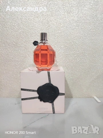 Viktor&Rolf Flowerbomb Eau de Parfum – Разопакован поради фалирал магазин, снимка 2 - Дамски парфюми - 53721986