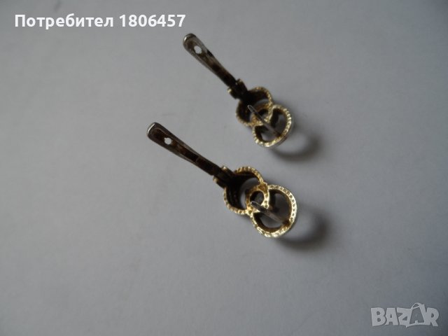 сребърни обеци Б, снимка 5 - Обеци - 42047044