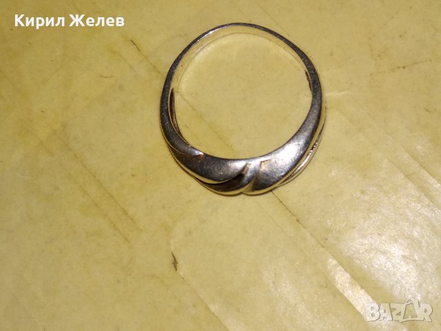 СТИЛНО ОРНАМЕНТИРАН СРЕБЪРЕН РЕТРО ПРЪСТЕН СРЕБРО 925 ПРОБА РЪЧНА ИЗРАБОТКА 37099, снимка 4 - Антикварни и старинни предмети - 39979862