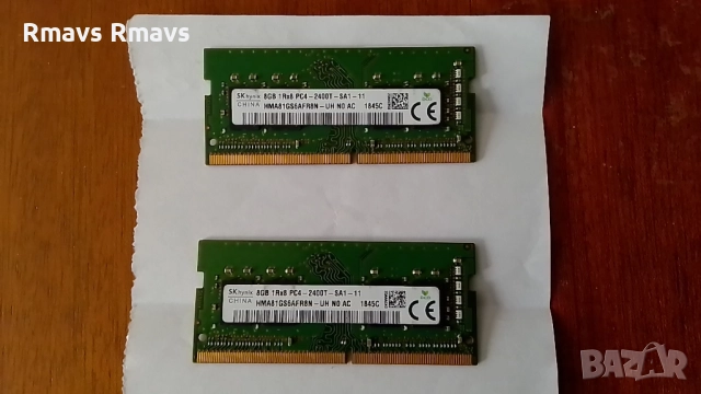 Рам памет 2x8gb DDR4 2400mhz Samsung за лаптоп 