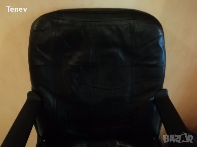 Офис стол от естествена кожа, снимка 5 - Столове - 38942897