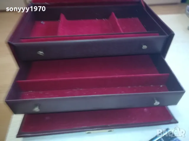 КУТИЯ ЗА БИЖУТА 2-ВНОС ГЕРМАНИЯ 1402251328, снимка 4 - Антикварни и старинни предмети - 49126764