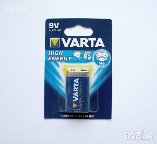 Алкална батерия VARTA 9V 6LP3146 (MN1604), снимка 1